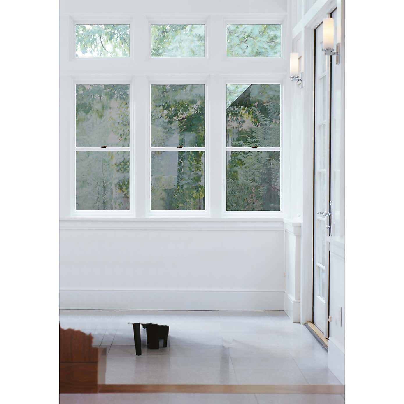 Static Cling Energy Saving Silver Window Film