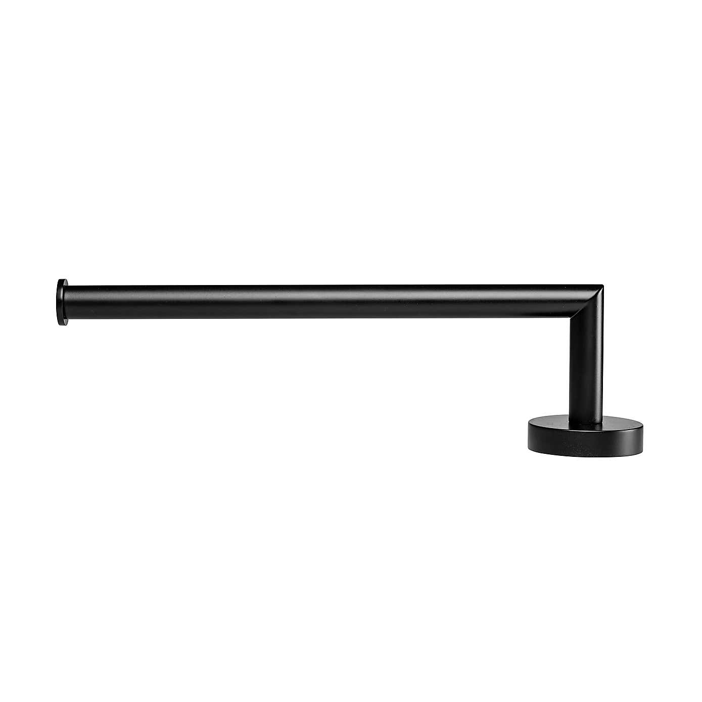 Epsom Flexi-FixTM Matt Black Towel Rail Bar