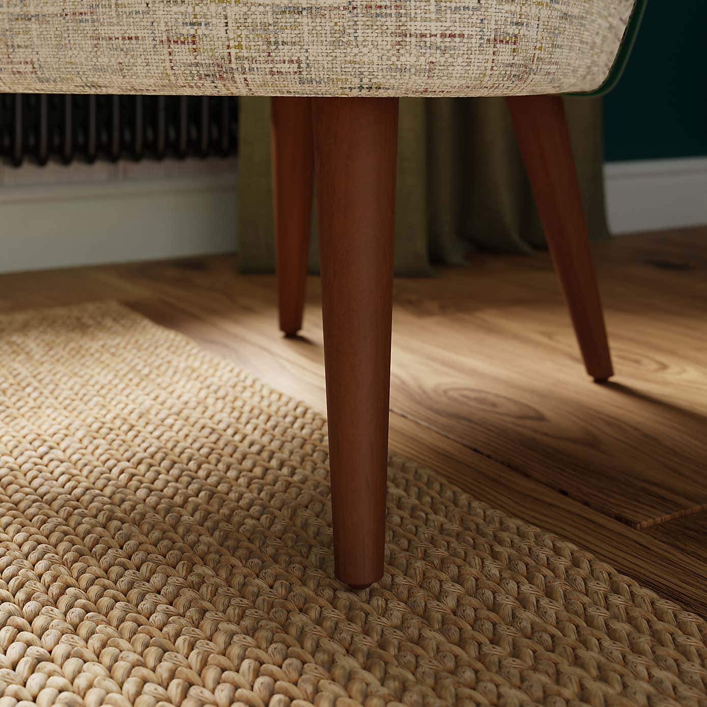 Elsie Multi Chenille Cocktail Chair