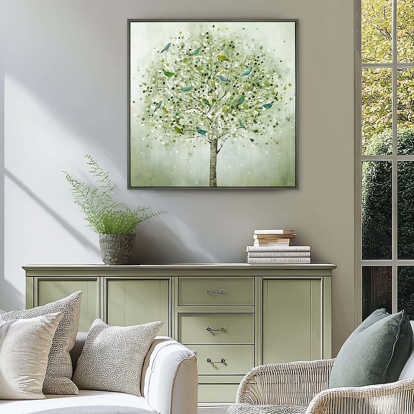 Cedar & Sage Wishful Thinking Framed Canvas