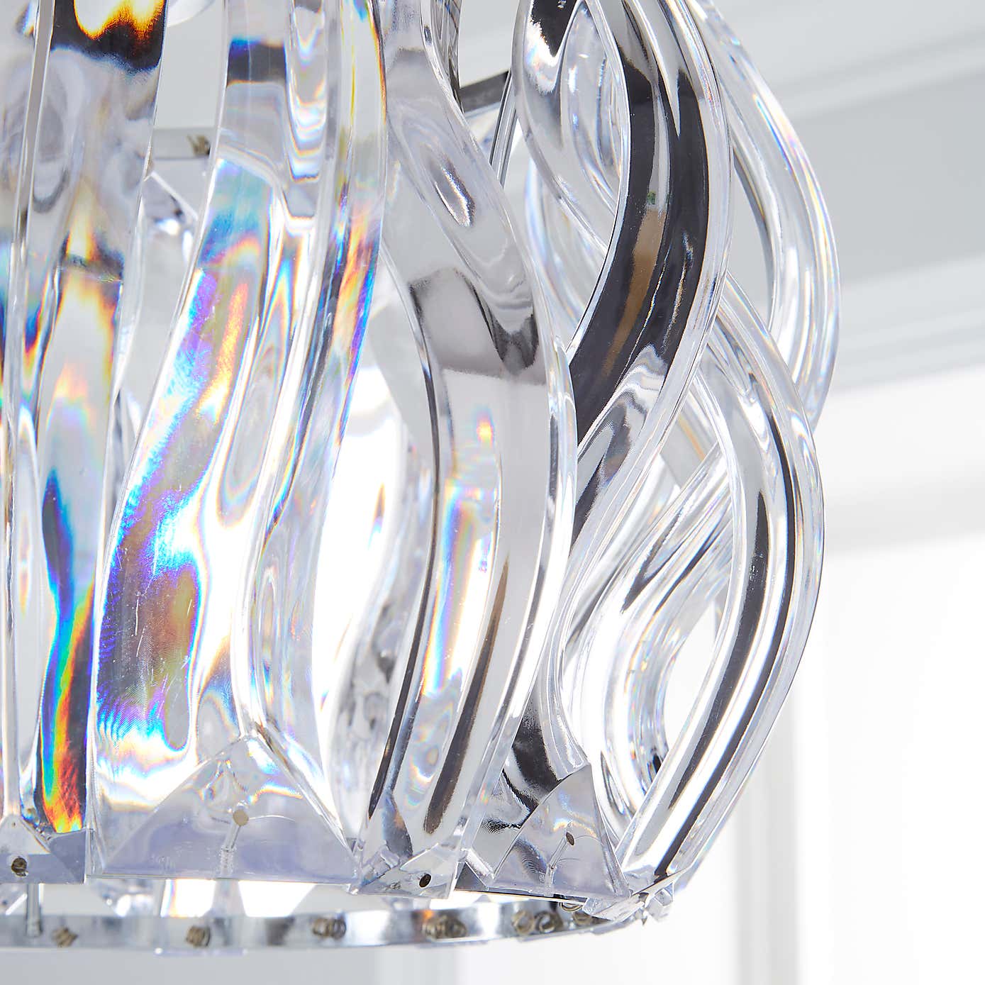Wavy Jewel Easy Fit Pendant Shade