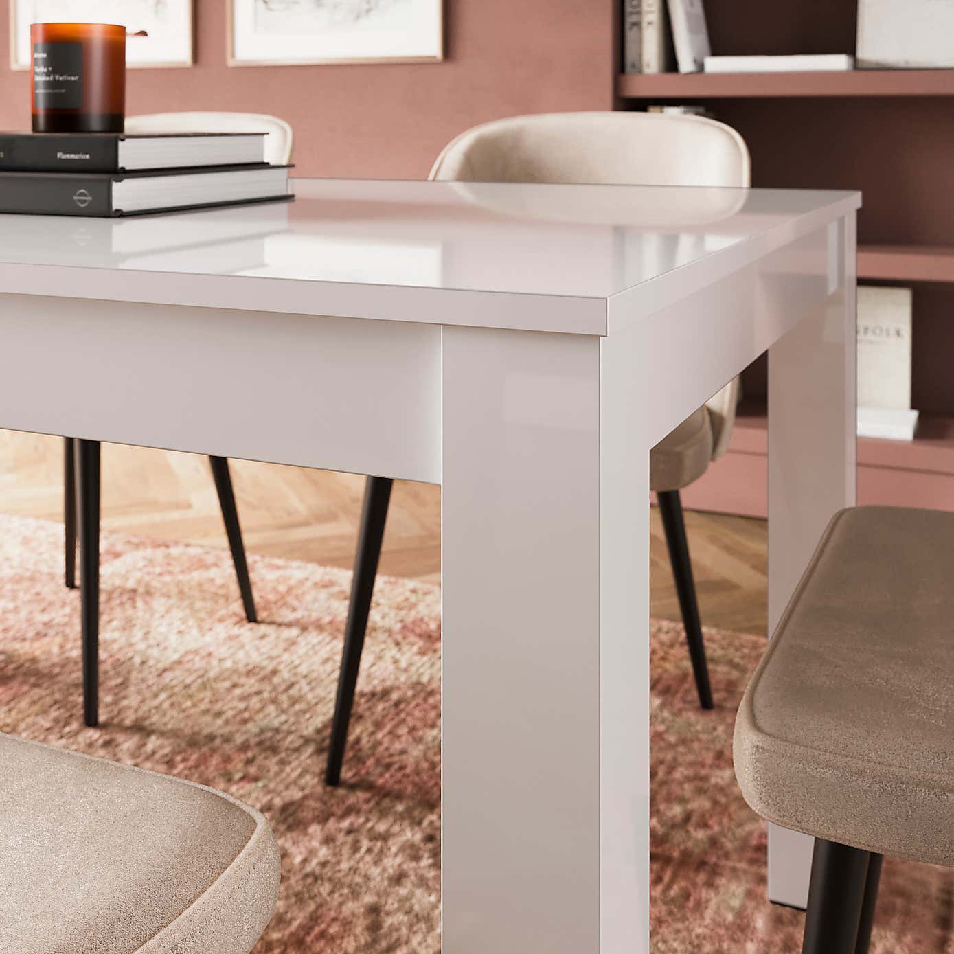 Harlington 8-10 Seater Extendable Dining Table