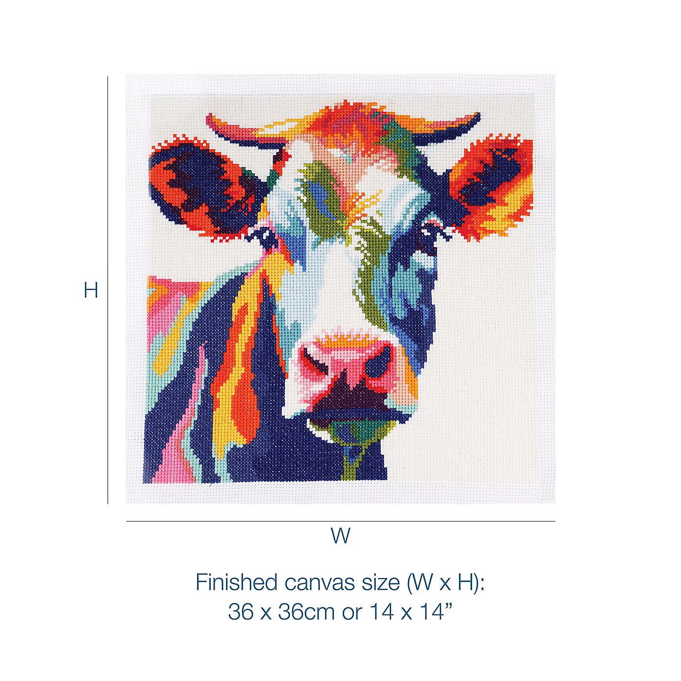 Cross Stitch Cow