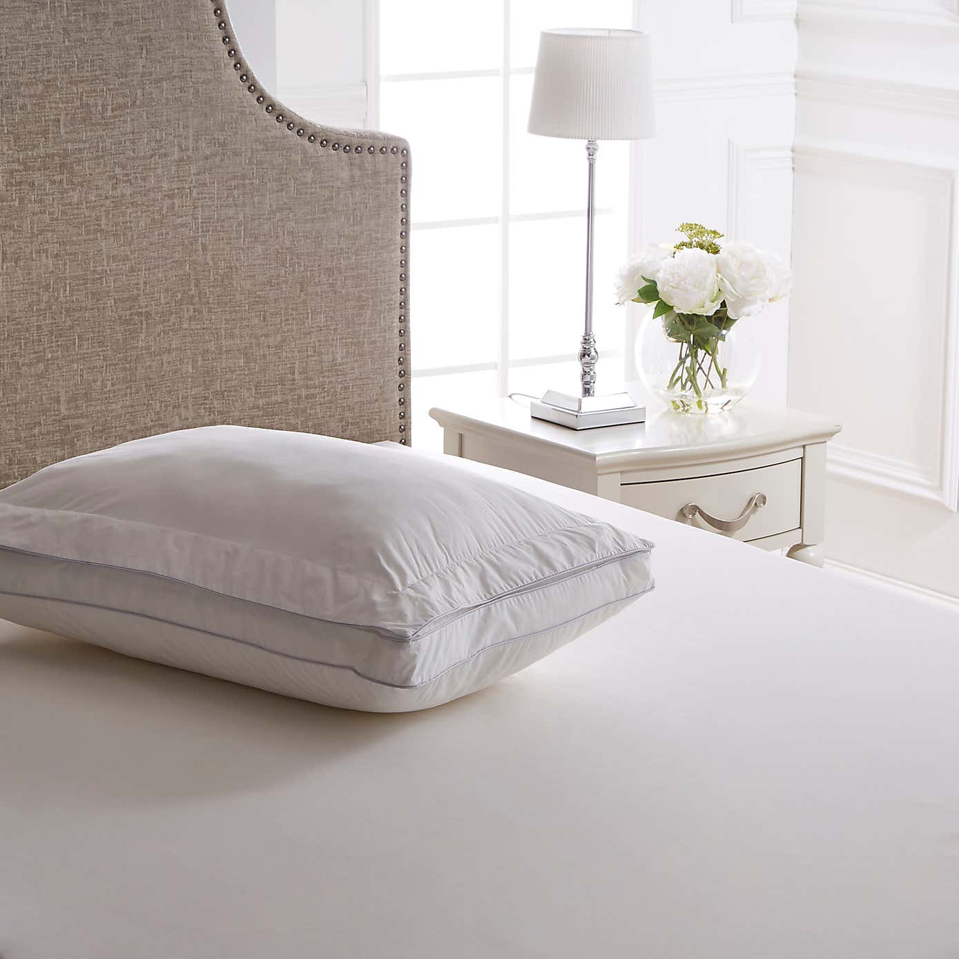 Dorma Deluxe Deep Back Sleeper Pillow Top Pillow