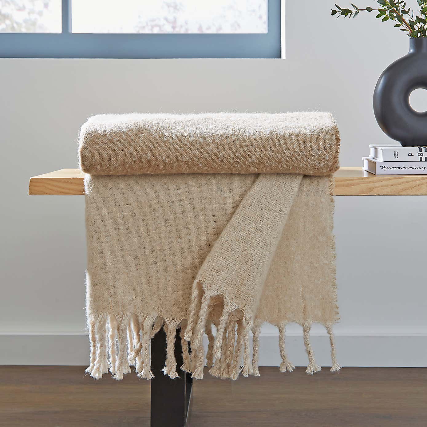 Ombre Mohair Throw 130x180cm