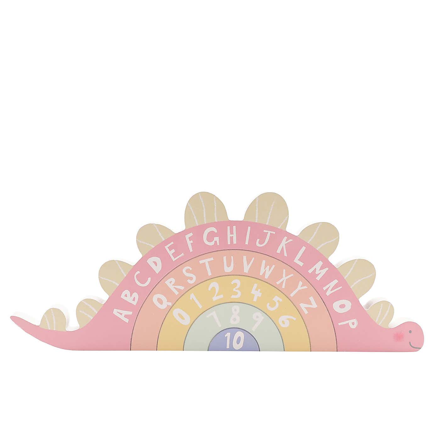 Petit Cheri Letters & Numbers Dinosaur Ornament