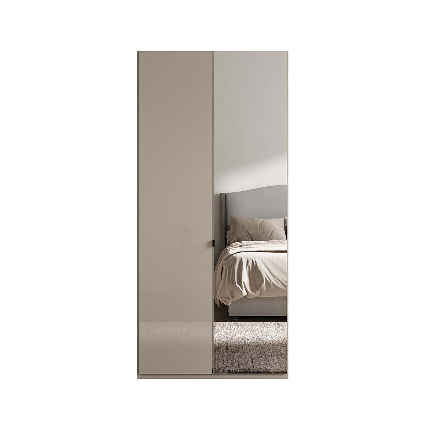 Wiemann Kahla 2 Door Mirrored Wardrobe