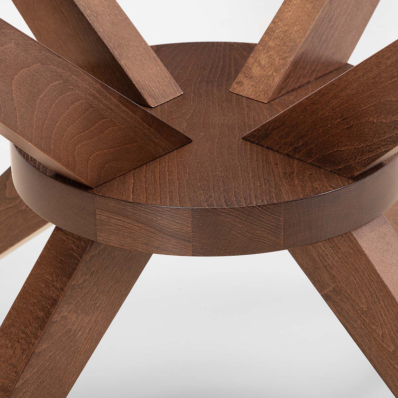 Chelsea Small Round Glass Dining Table with 4 Cayman Dining Chairs