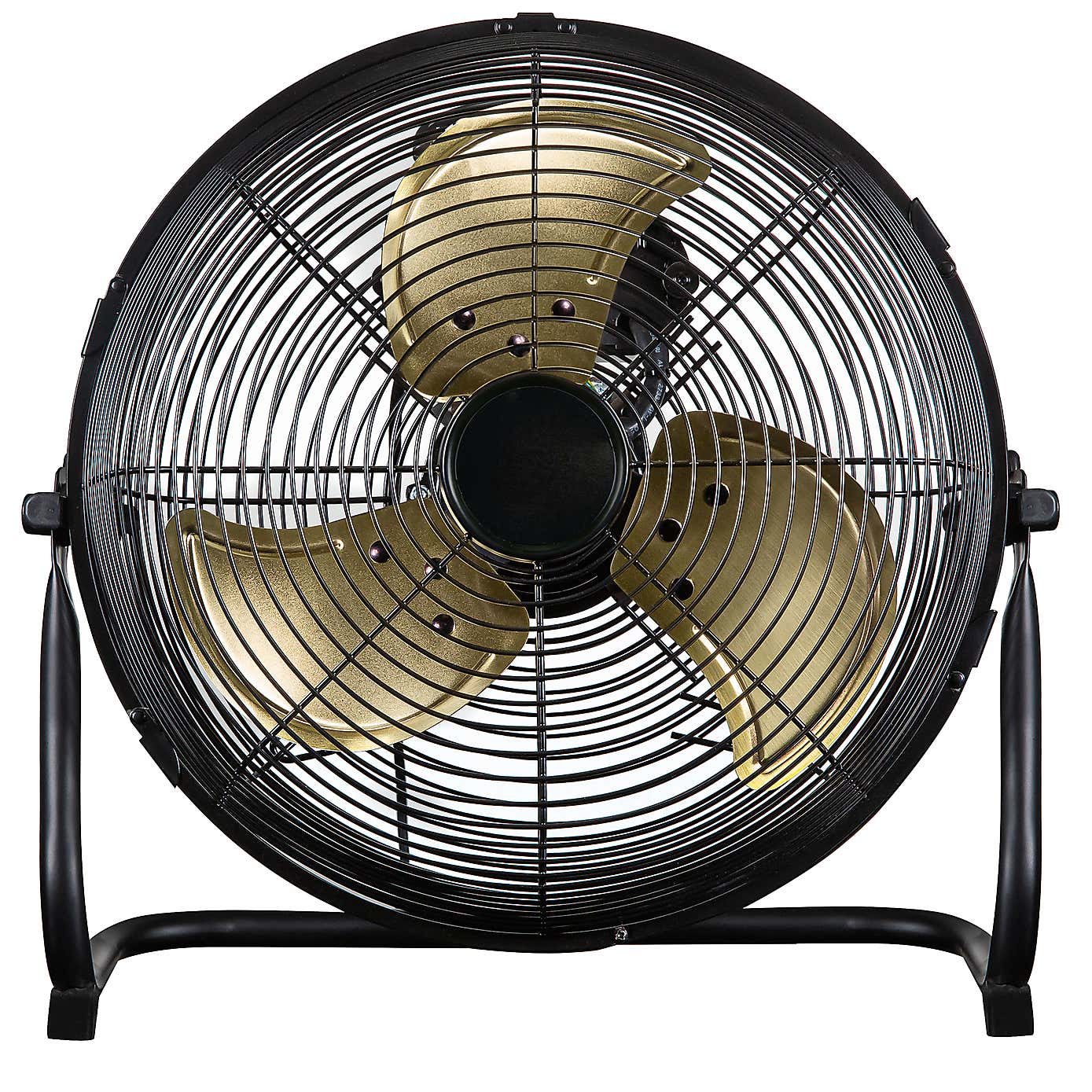 Russell Hobbs 12 Inch Brushed Gold Floor Fan
