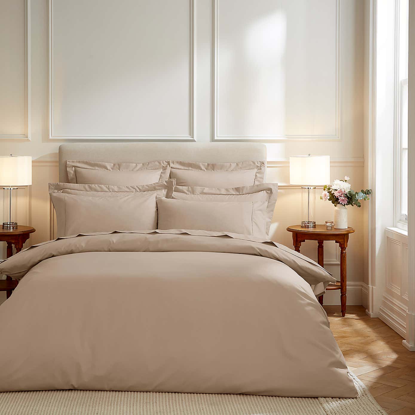 Dorma Egyptian Cotton 400 Thread Count Percale Duvet Cover