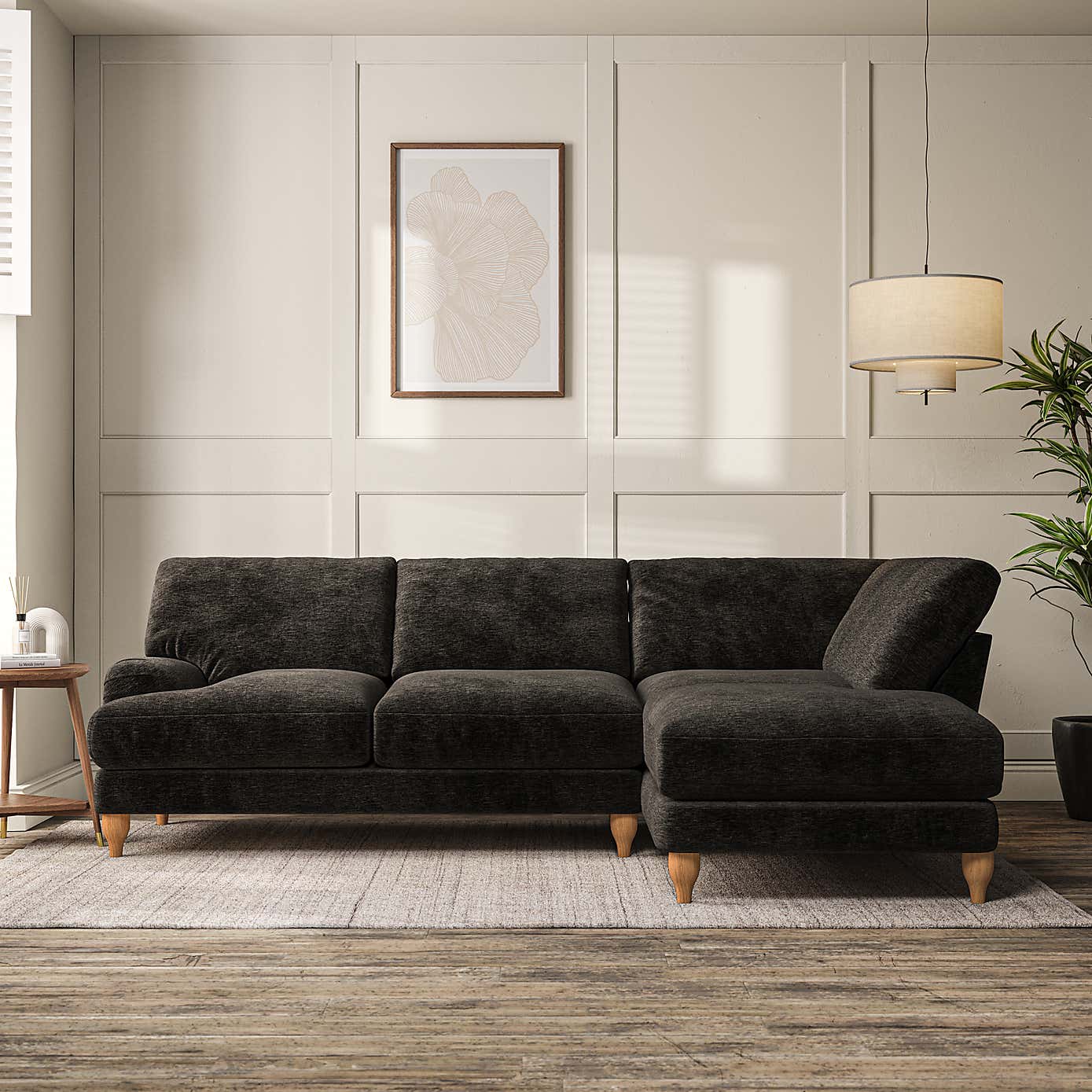 Darwin 4 Seater Corner Chaise Sofa