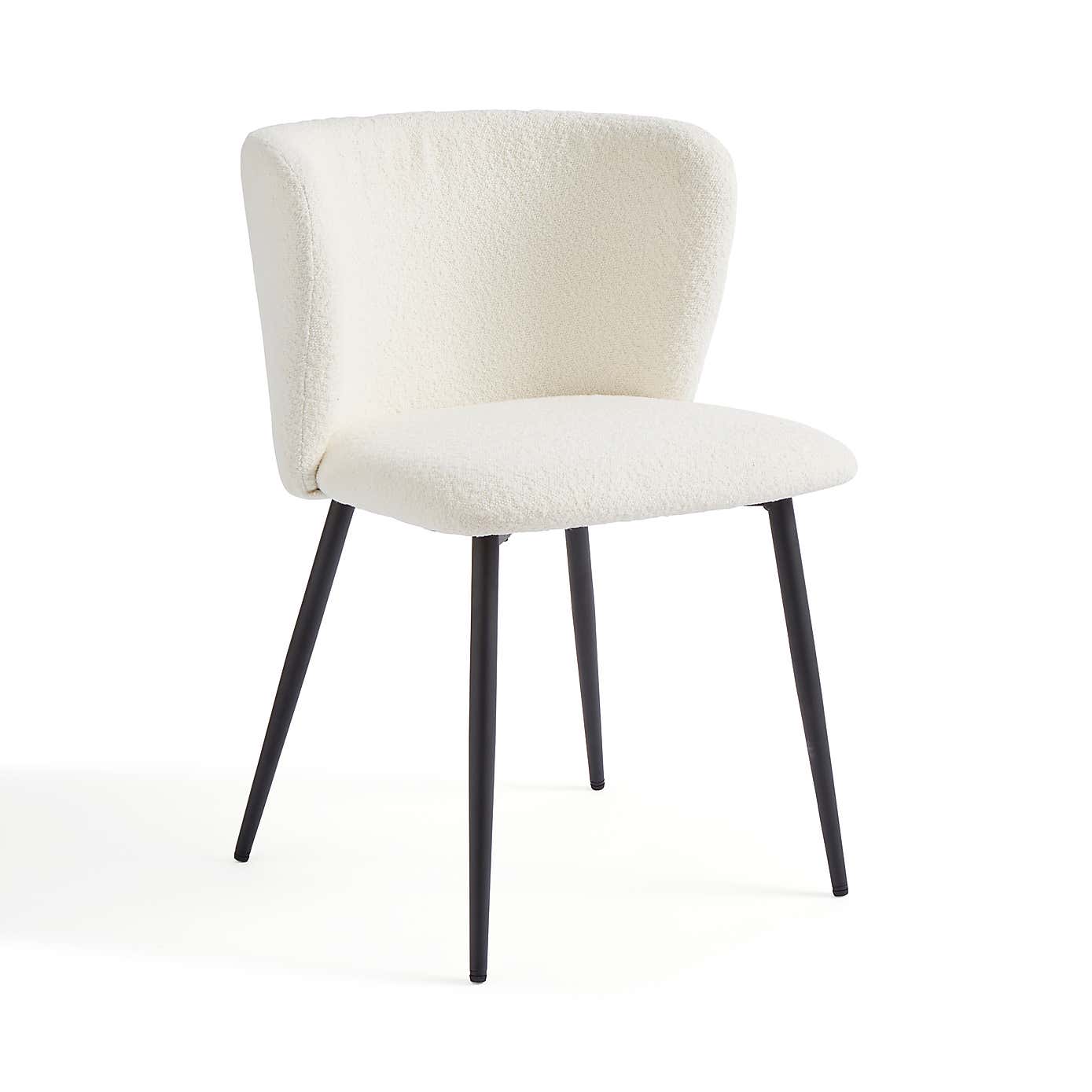 Mandy Dining Chair, Boucle