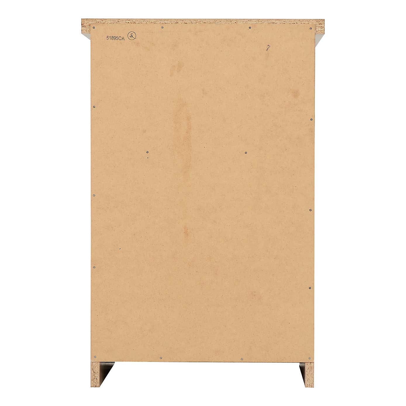 Nevada 2 Drawer Bedside Table