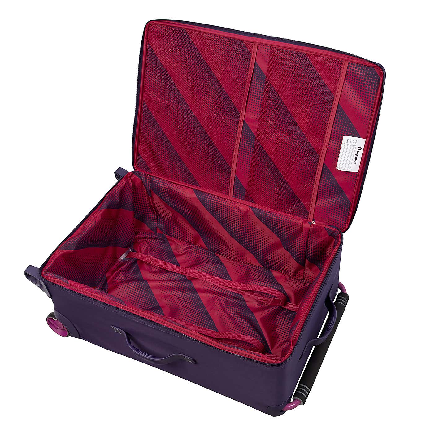 IT Luggage World's Lightest Vitalize Gothic Grape Suitcase