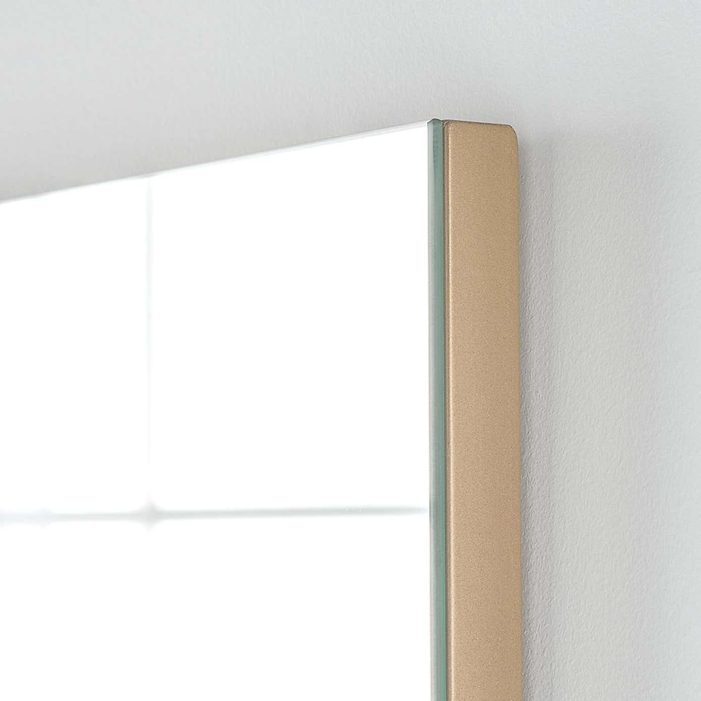 Yearn Seamless Rectangle Narrow Wall Mirror