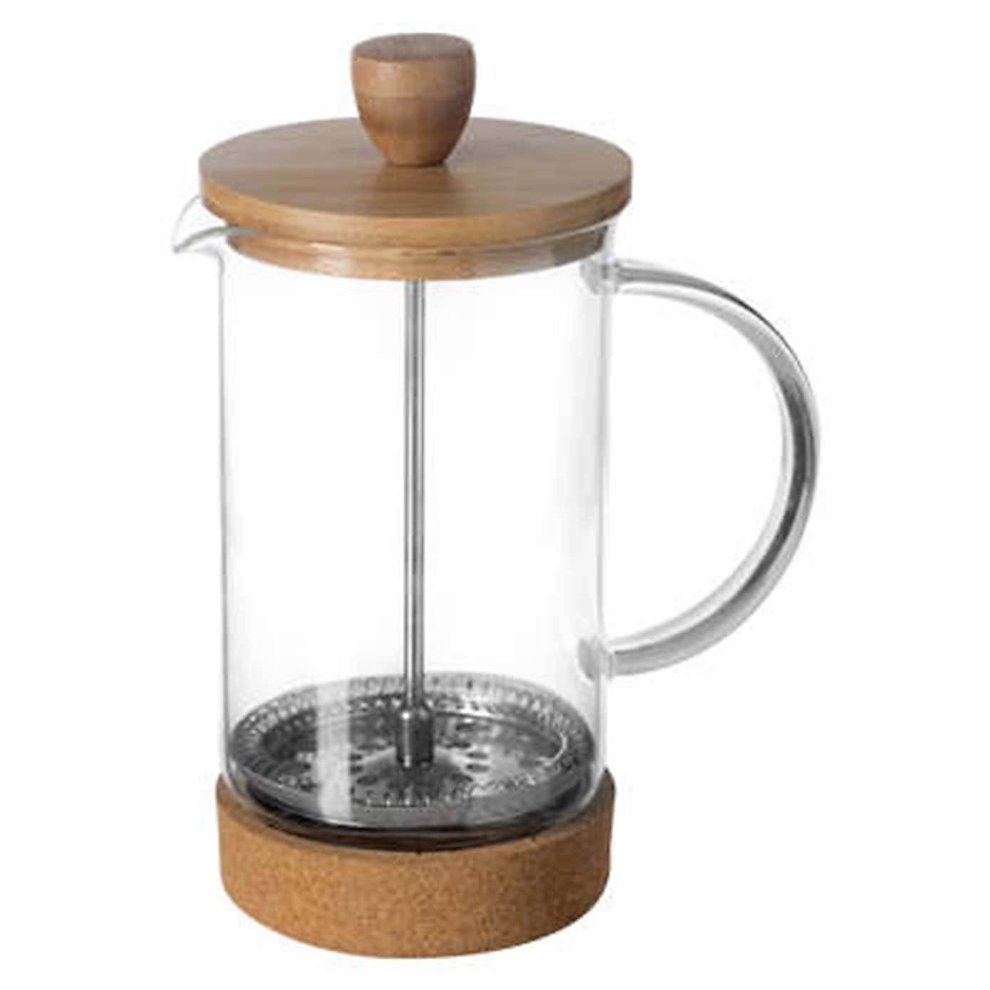 Bamboo & Glass 600ml Cafetiere