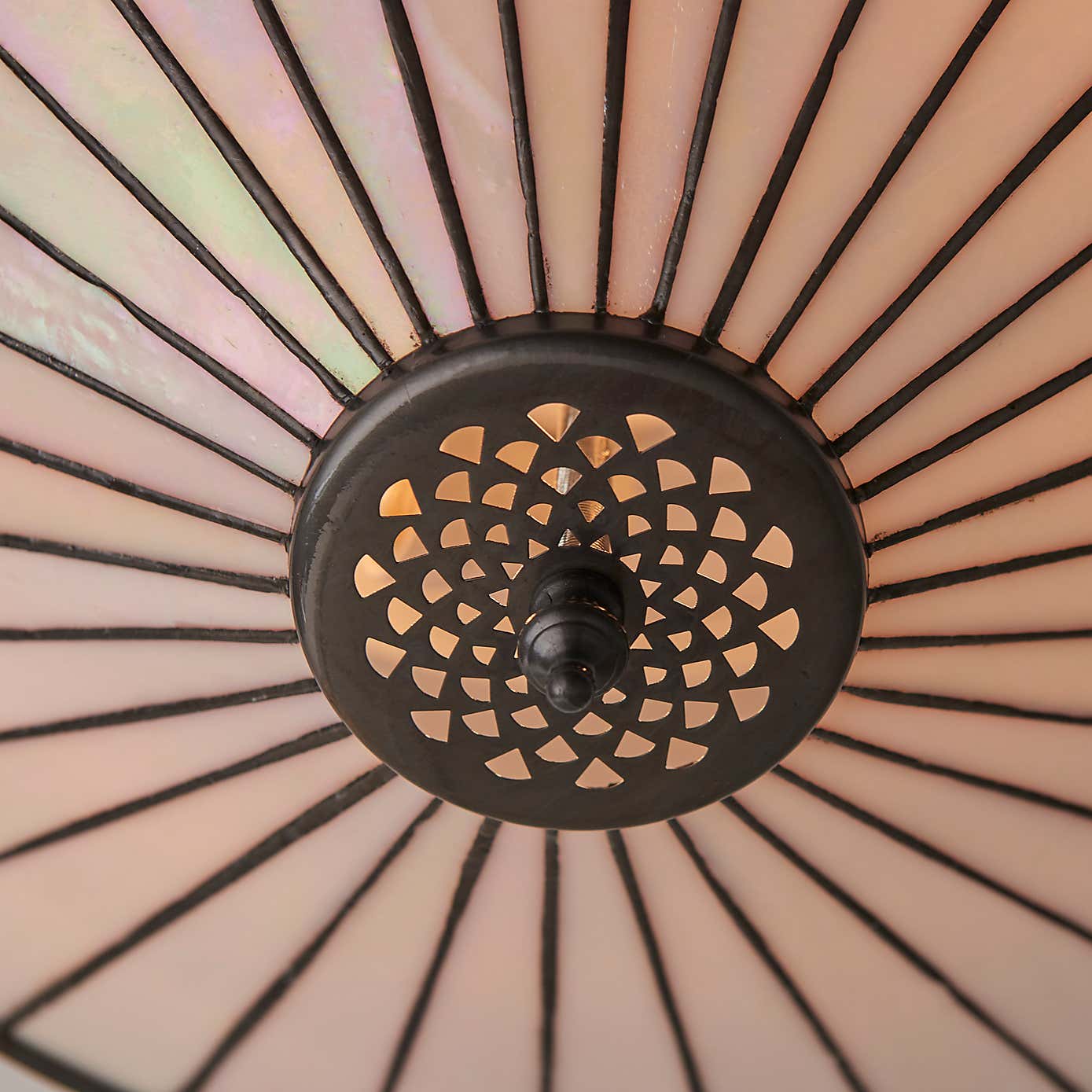 Vogue Lighting Weston Traditional 2 Light Flush Ceiling Light