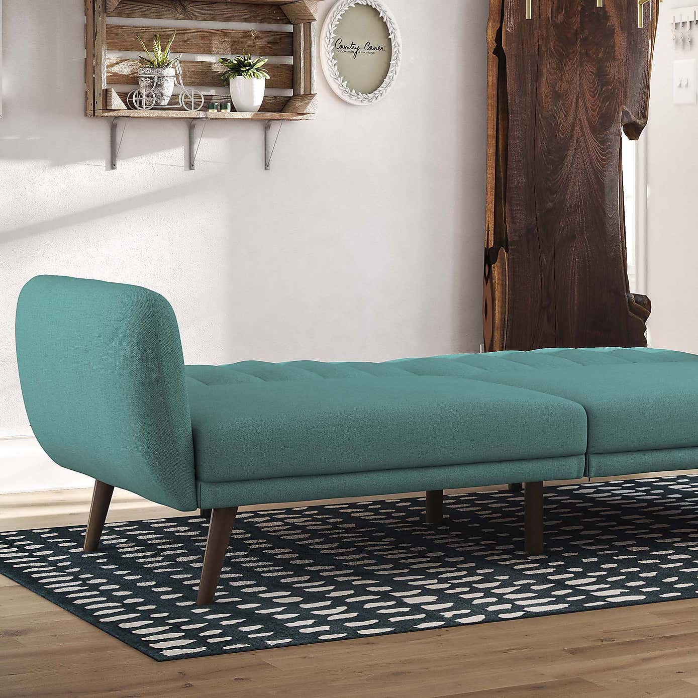 Brittany Linen Double Sofa Bed