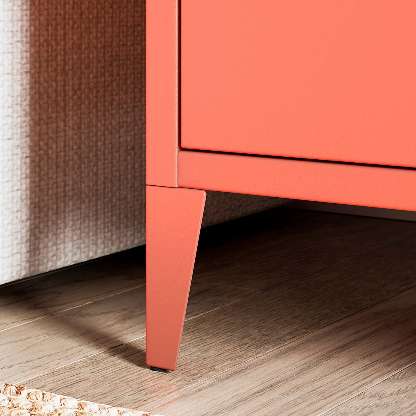 Helga Metal Bedside Table