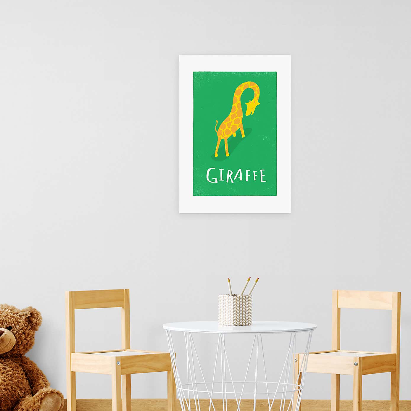 East End Prints Giraffe Print