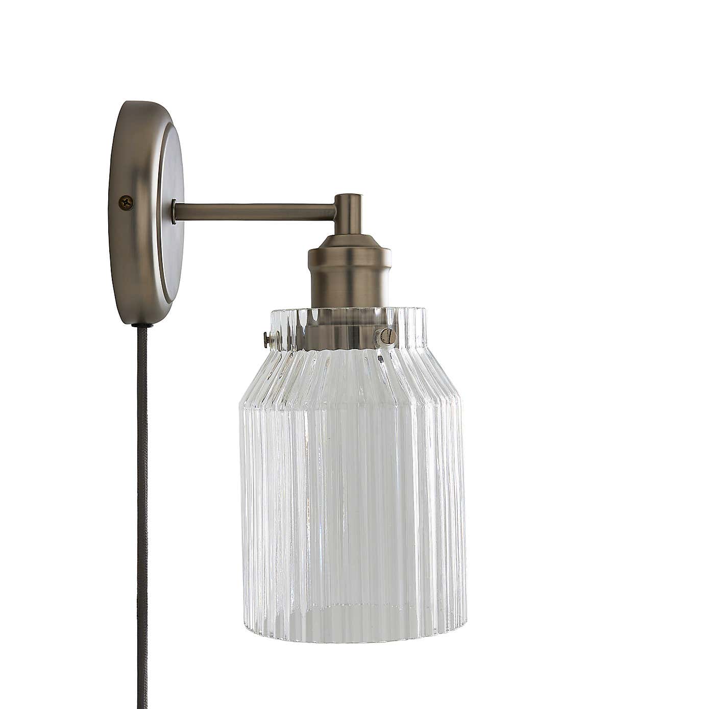 Tobias Easy Fit Plug In Wall Light