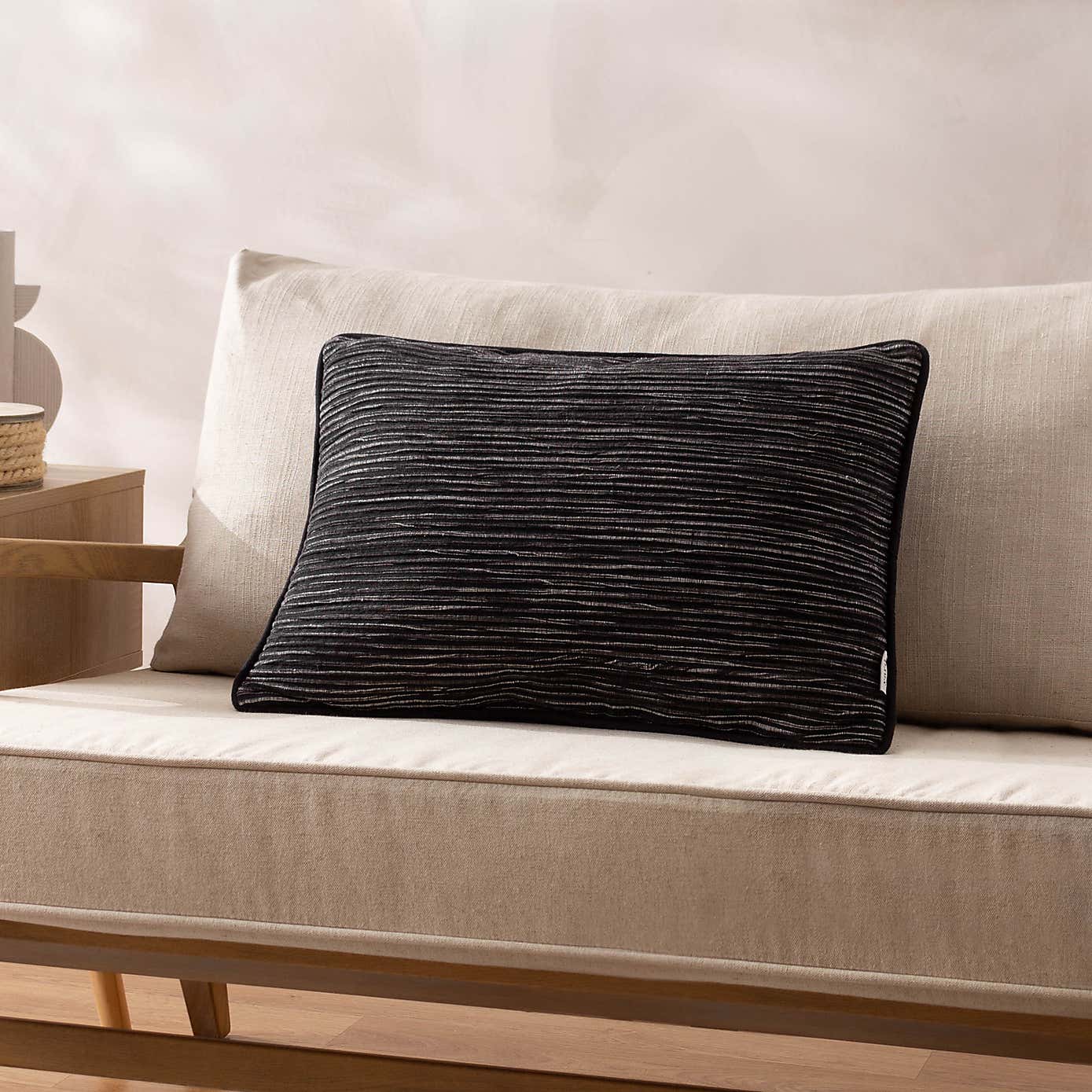 Yard Cove Cotton Rectangle Cushion Cover