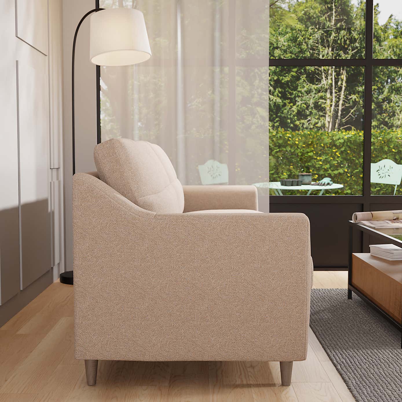 Textured Weave Fabric Sample