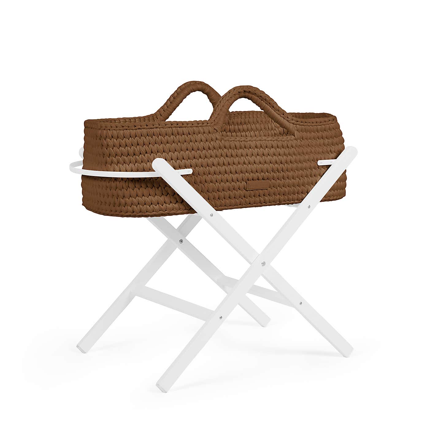 Ickle Bubba Nova Moses Basket & White Stand