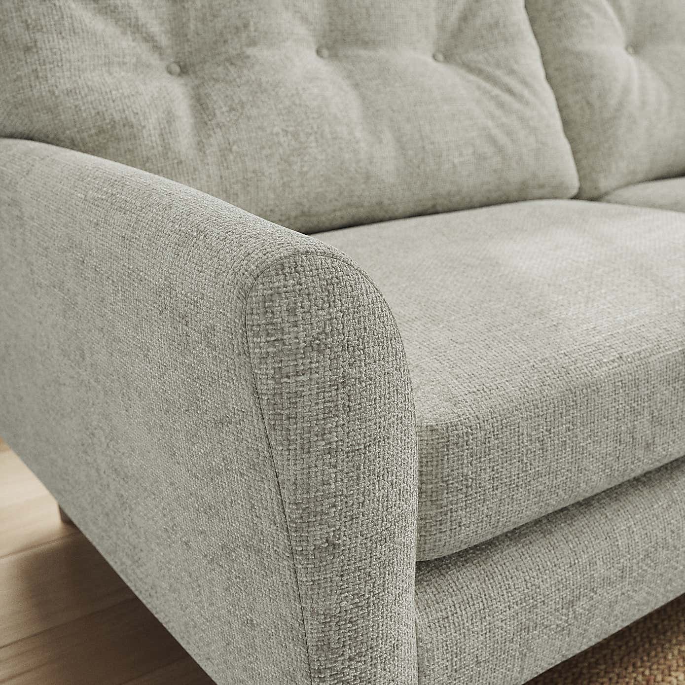 Sven Chunky Chenille 4 Seater Sofa