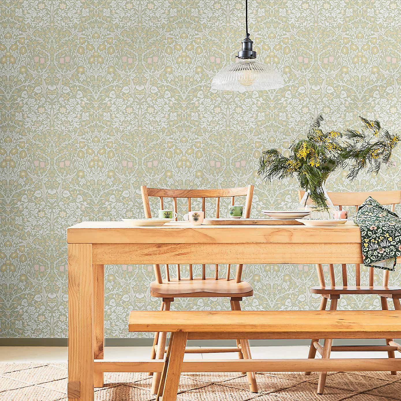 William Morris at Home Gallery Blackthorn Wallpaper