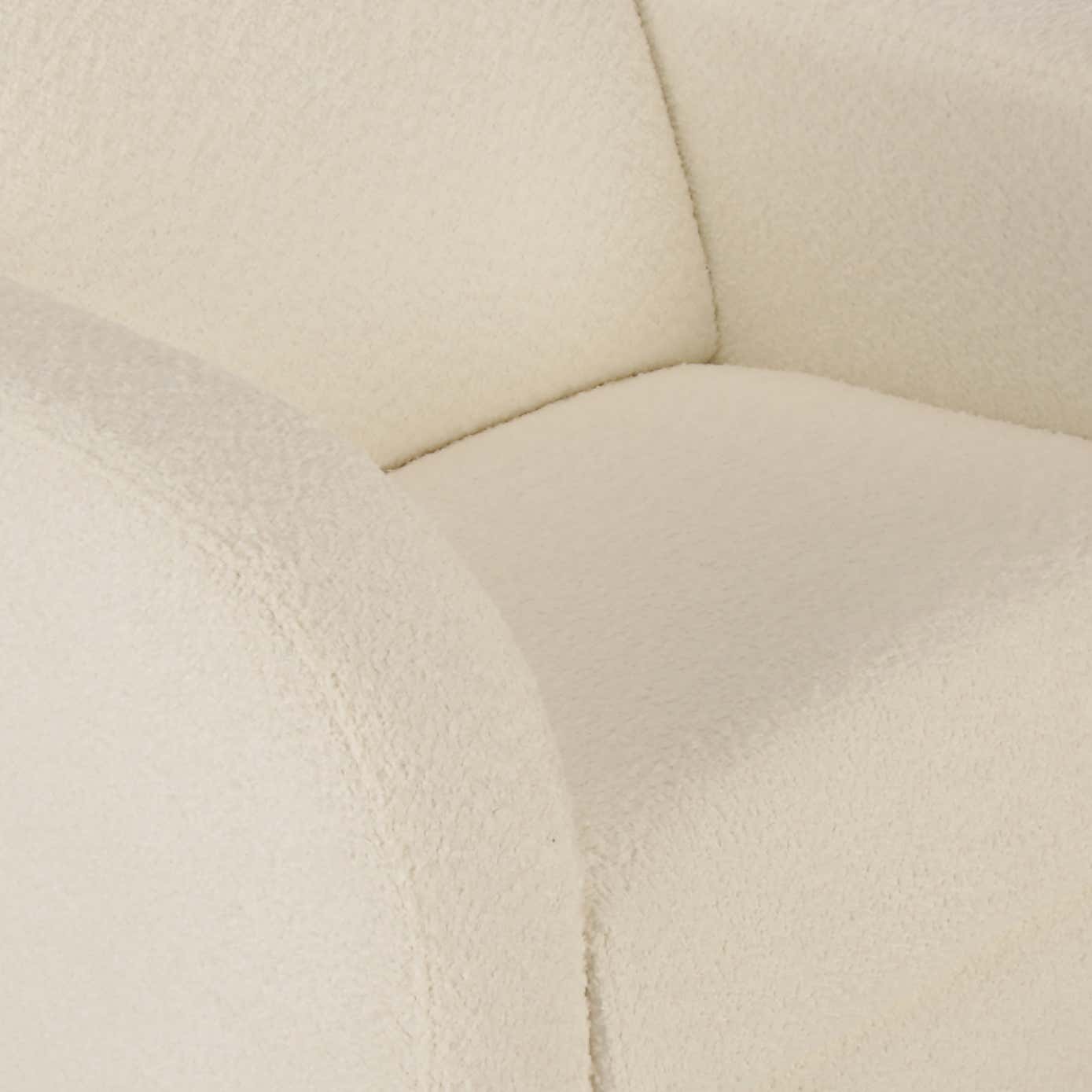 CuddleCo Etta Nursing Chair, Ivory Boucle