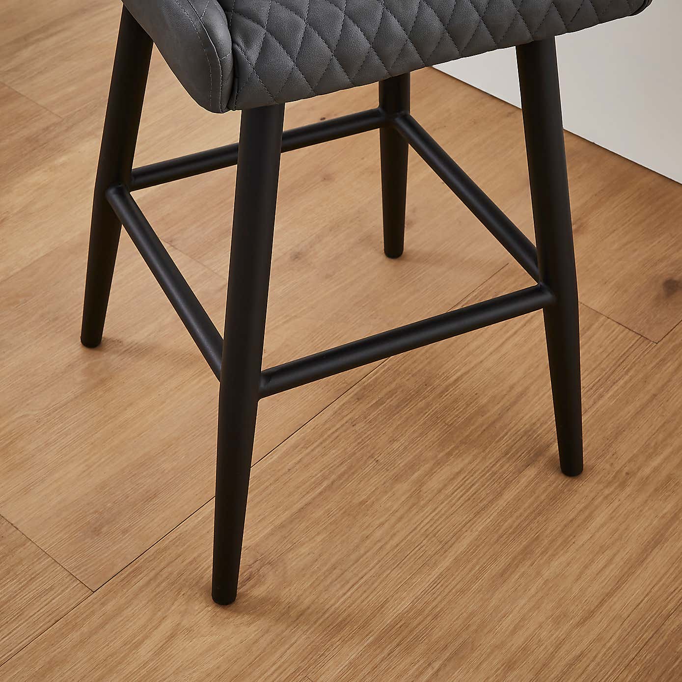 Montreal Counter Height Bar Stool, Faux Leather