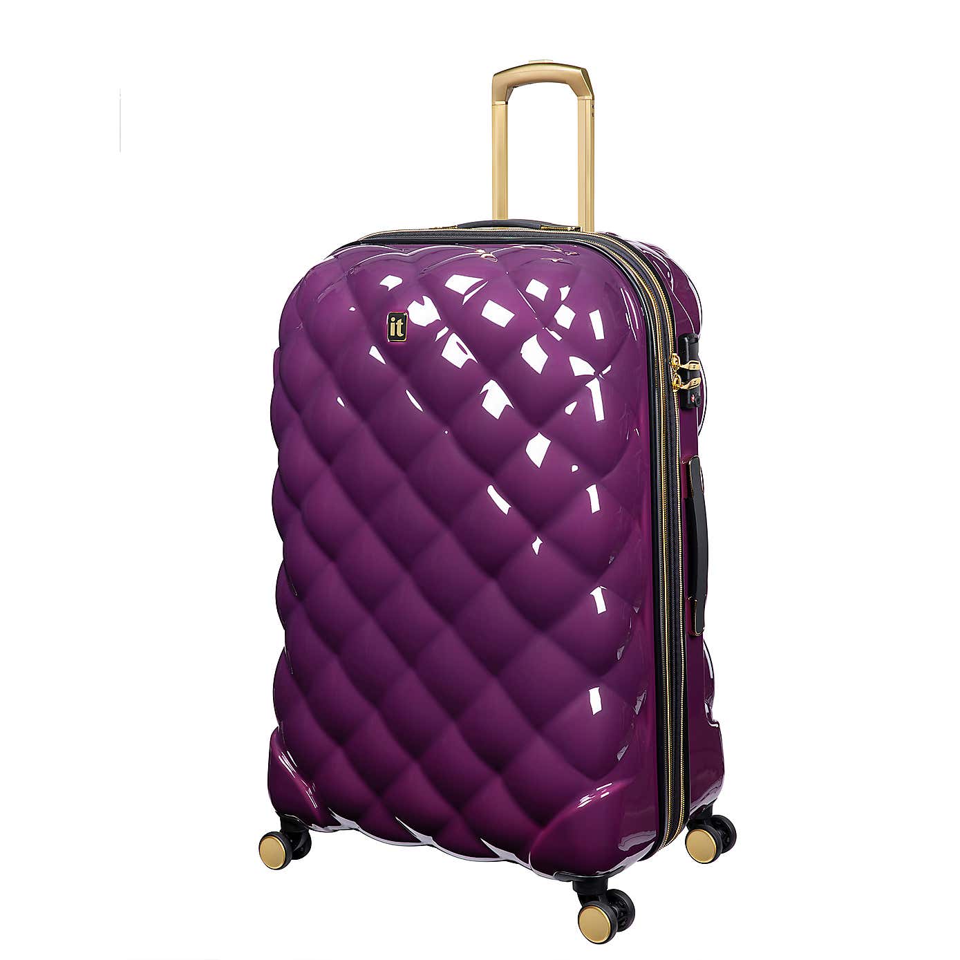 IT Luggage Set of 3 St Tropez Hard Shell Suitcases