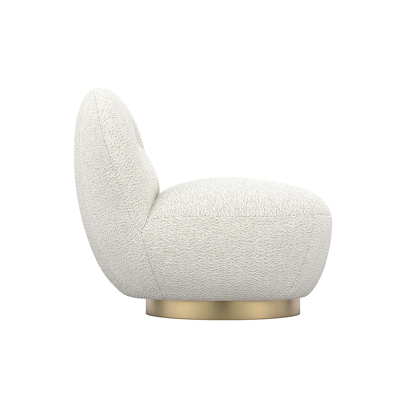 LPD Langham Curved Swivel Chair