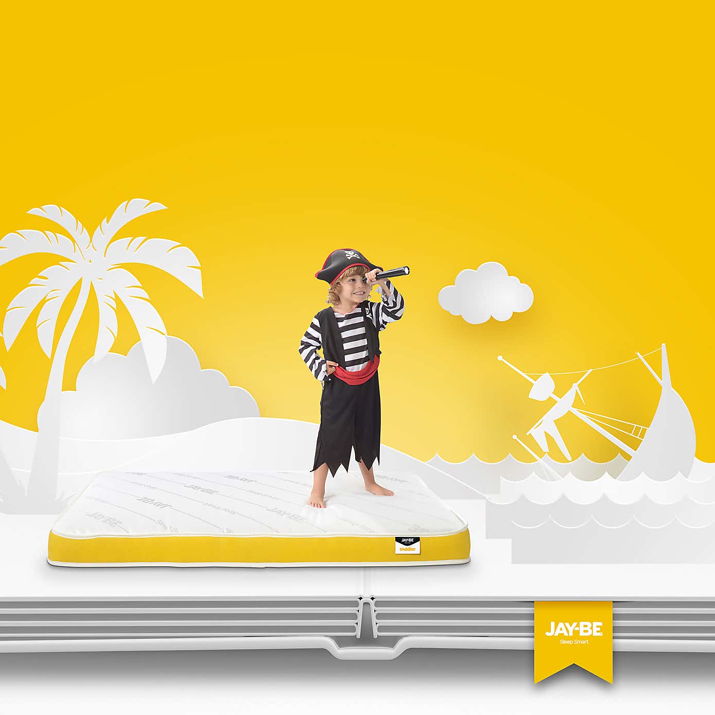 JayBe Toddler Anti Allergy Pocket Sprung Mattress