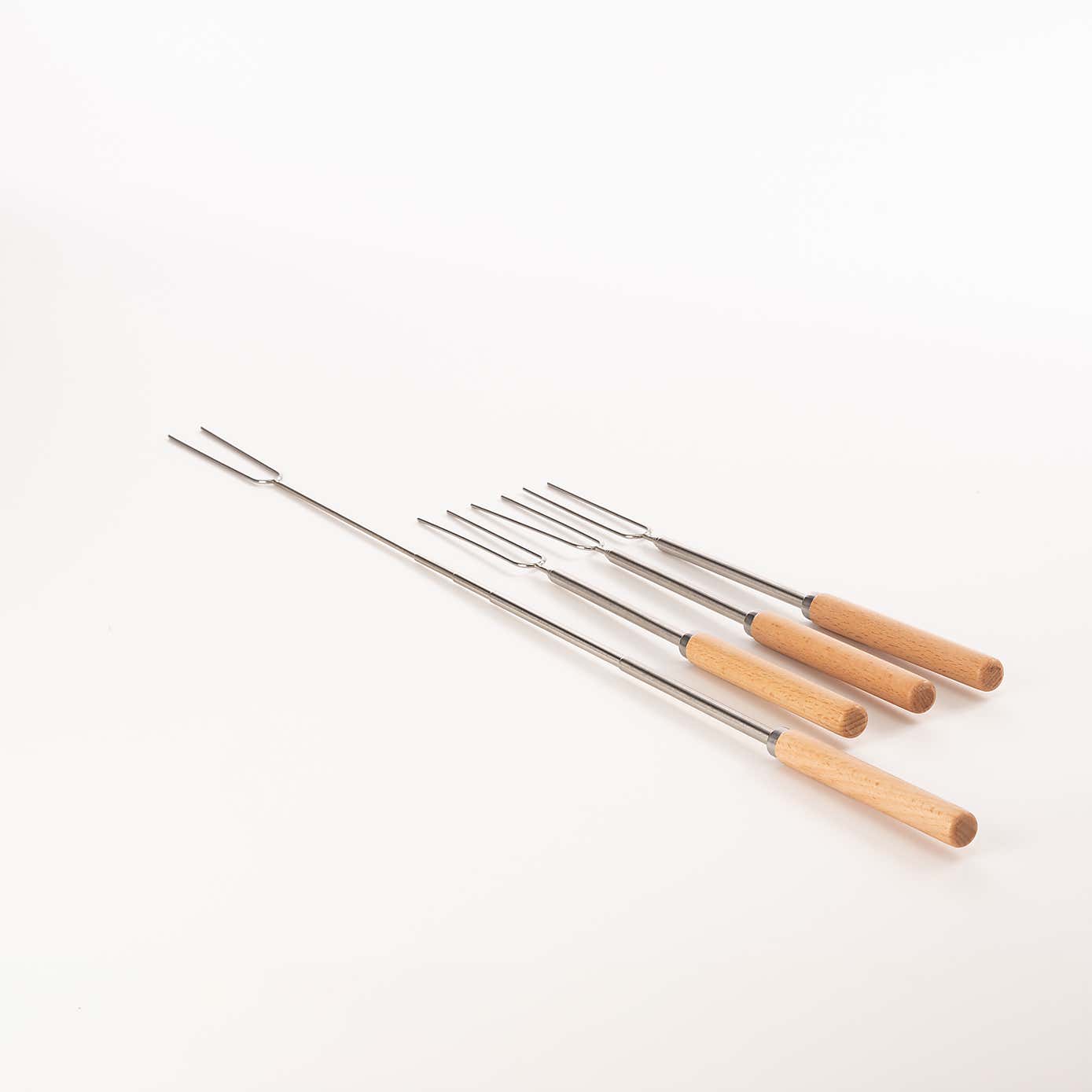 Set of 4 Extendable Marshmallow Sticks
