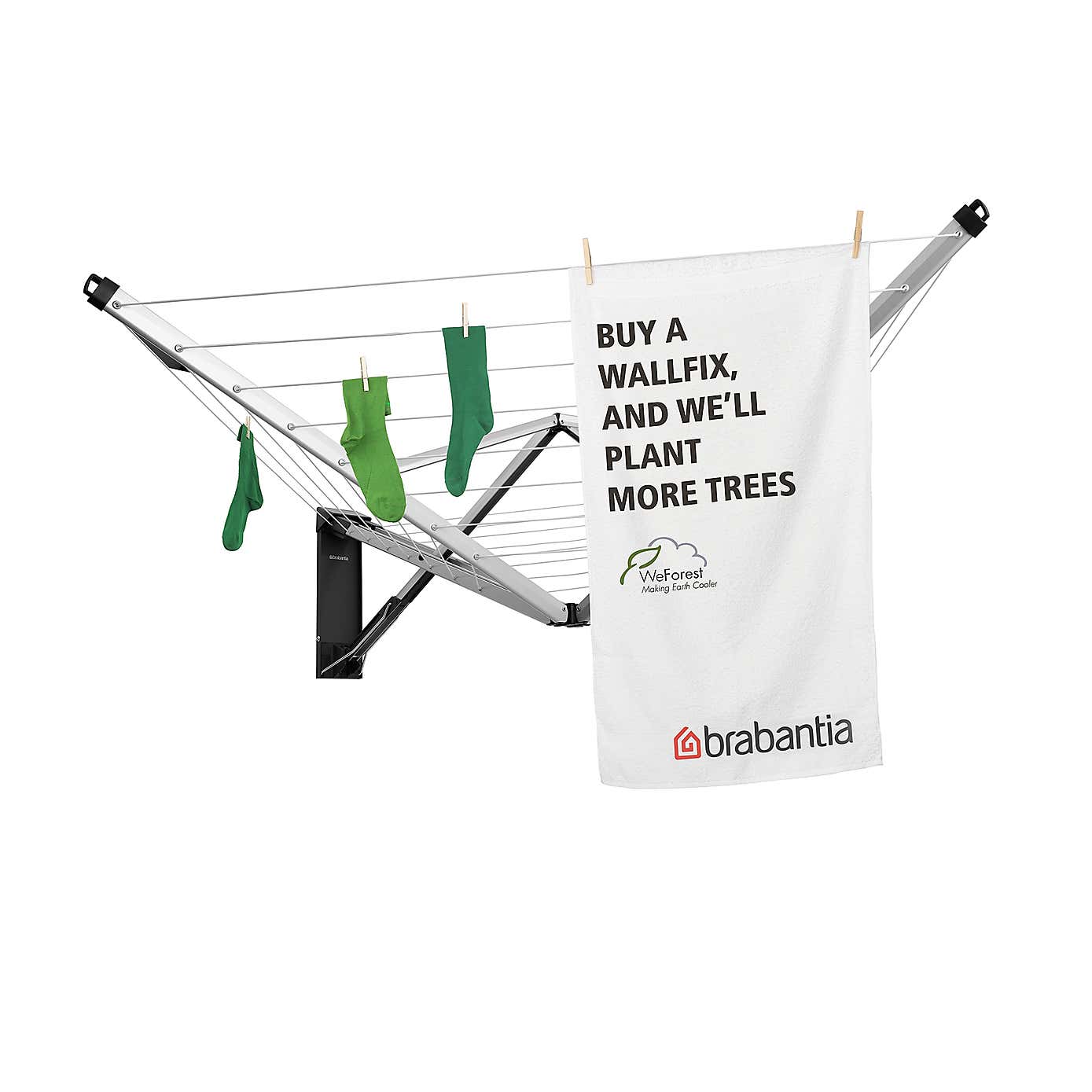 Brabantia Wall Fix Washing Line