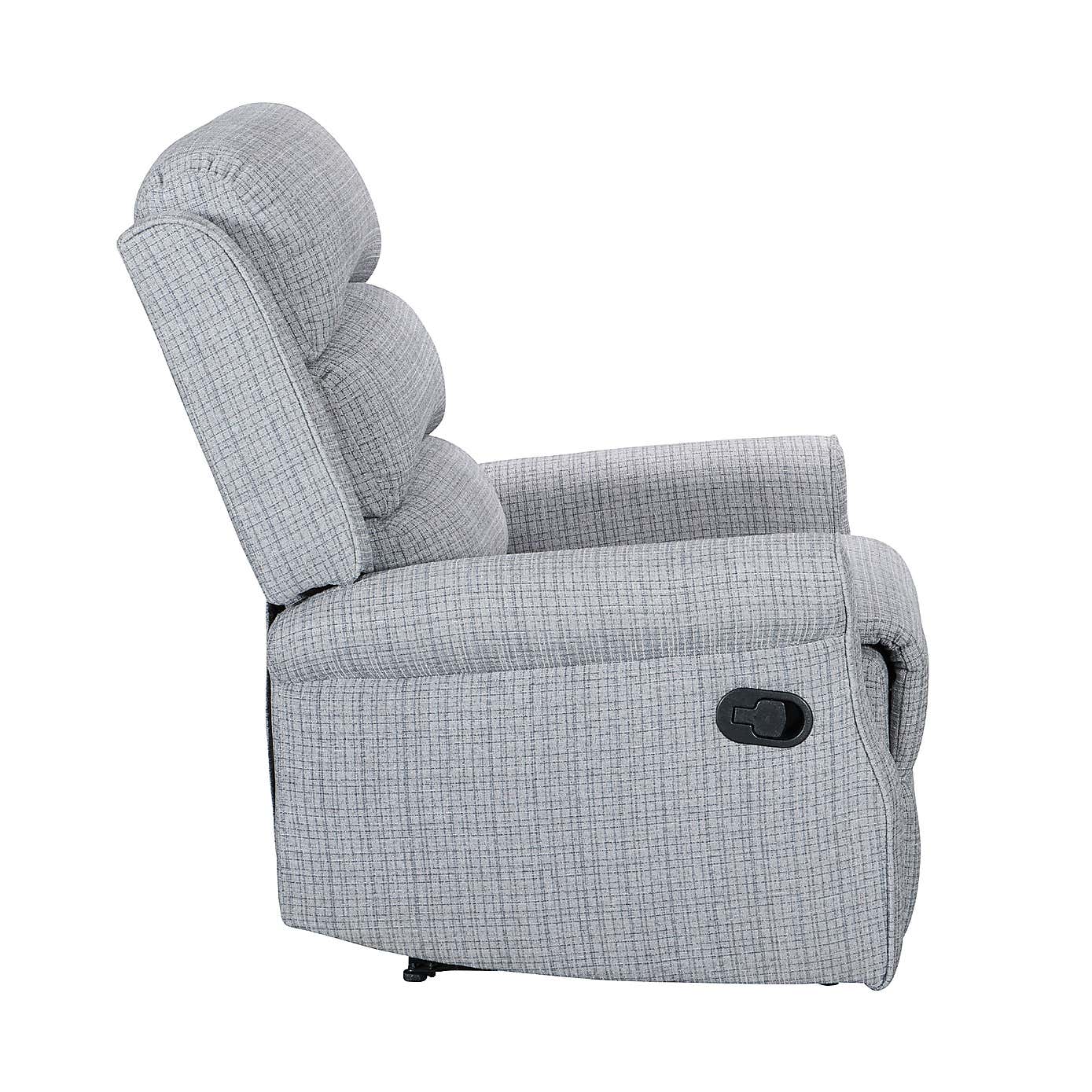 Ernest Textured Weave Recliner Chair Manual