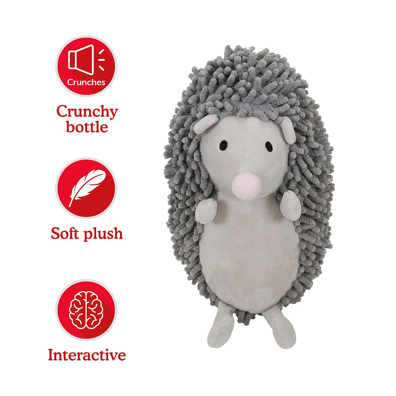 Rosewood Hetty Hedgehog Dog Toy
