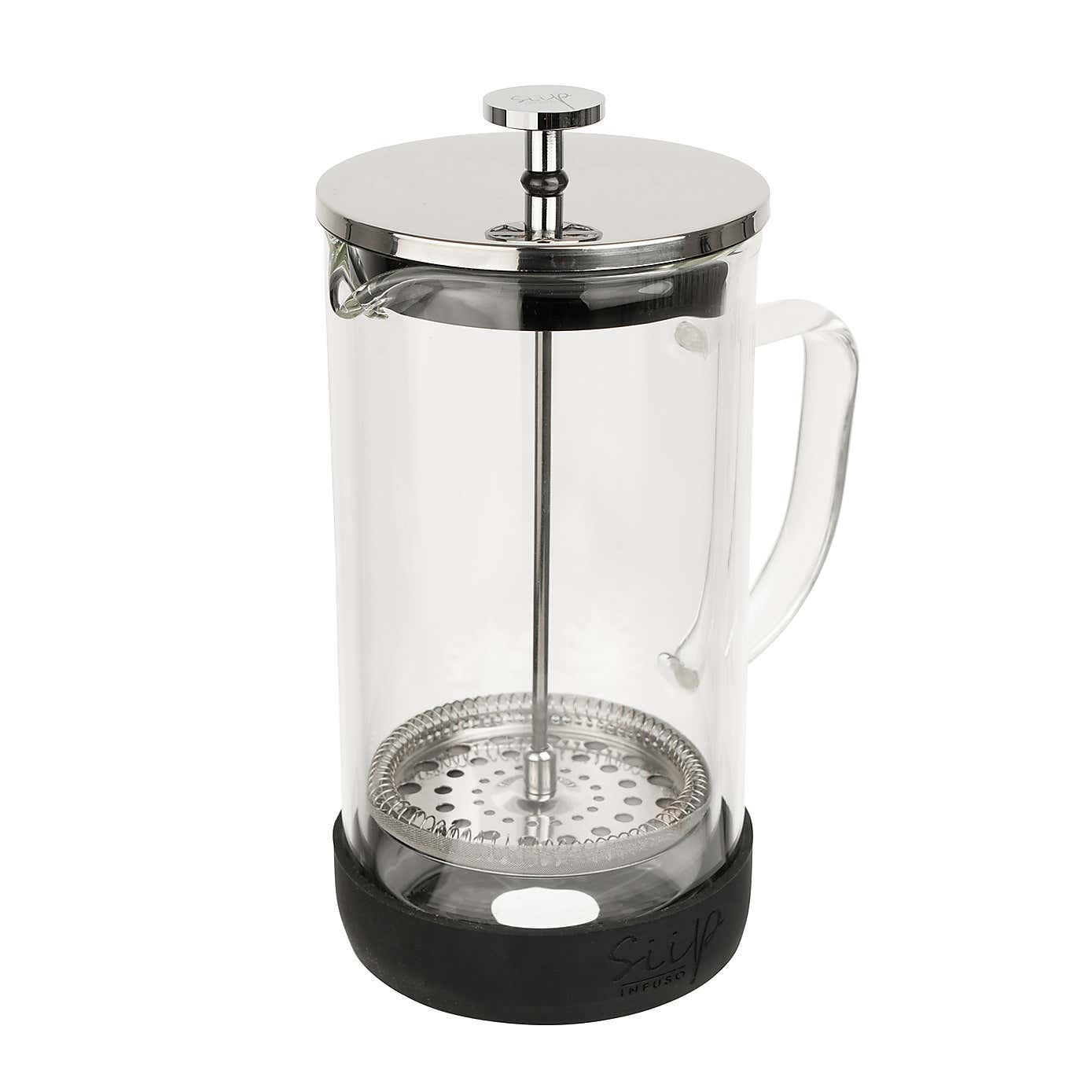 Siip Infuso Glass 8 Cup Double Walled Cafetiere