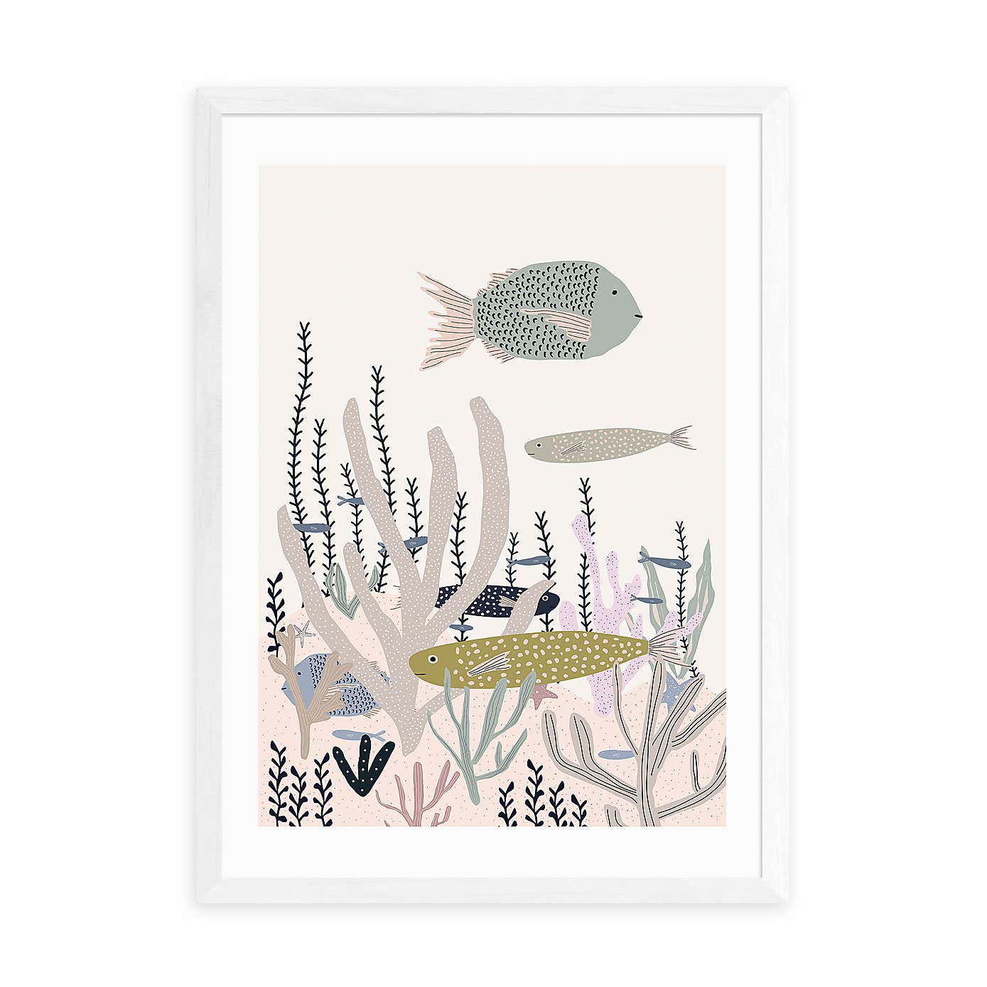 East End Prints Life Under the Sea Print
