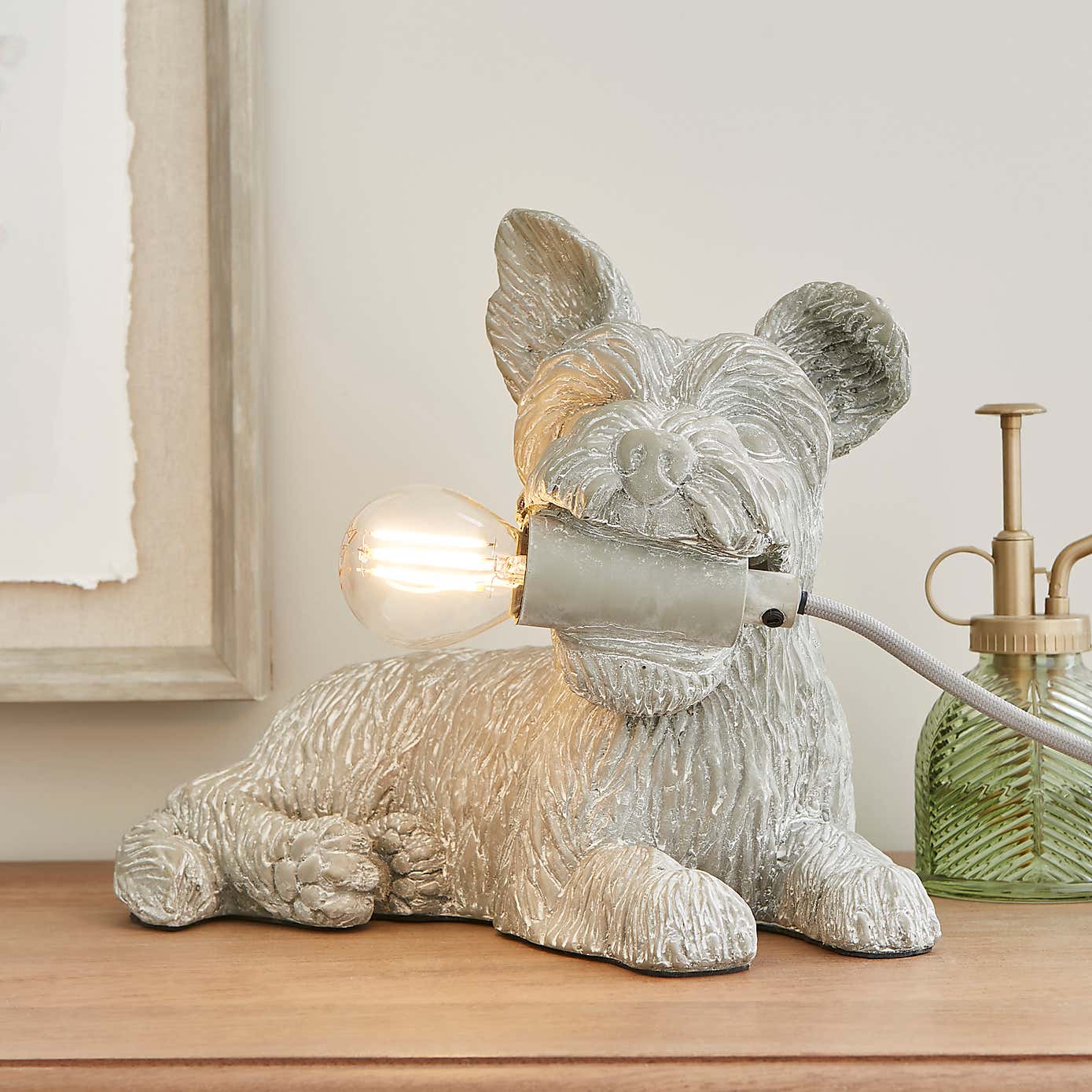 Maggie the Schnauzer Table Lamp