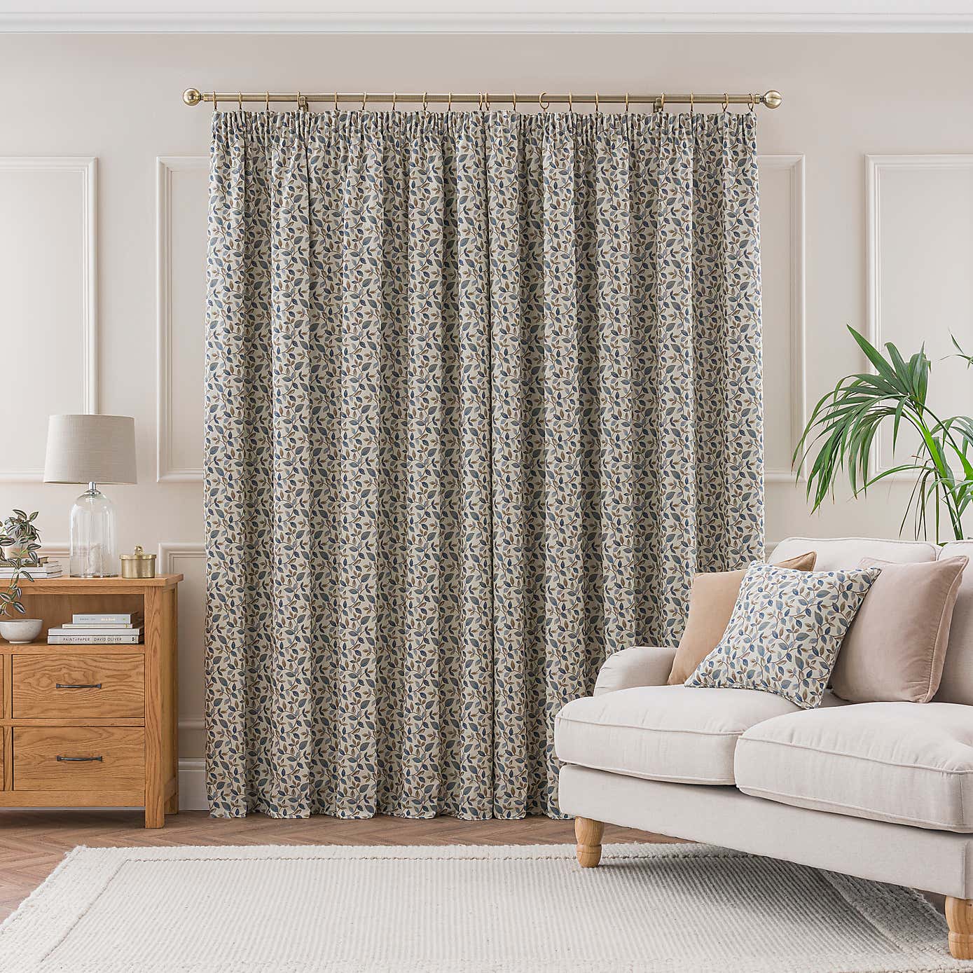 Dianna Pencil Pleat Curtains