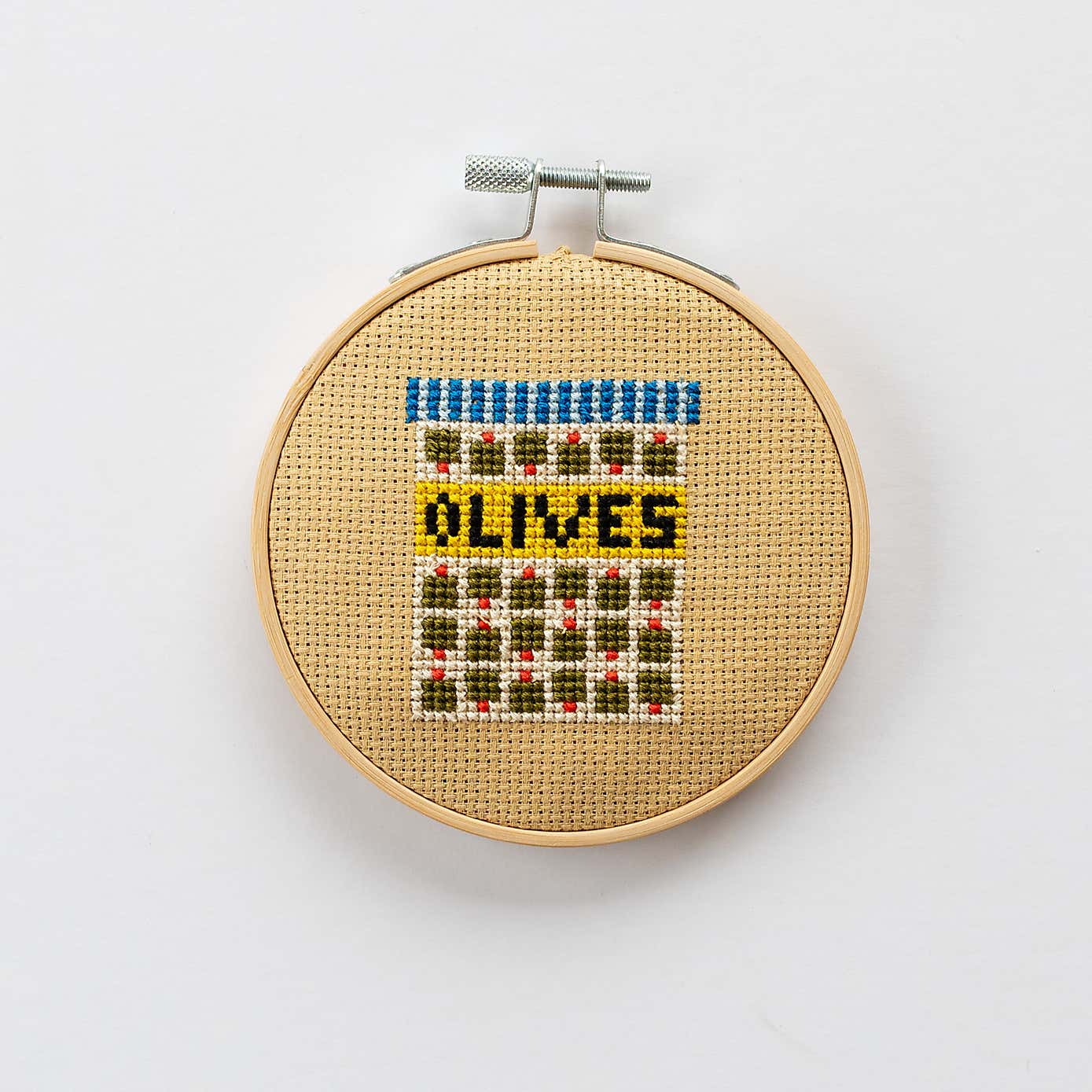 Cotton Clara Olives Cross Stitch Kit