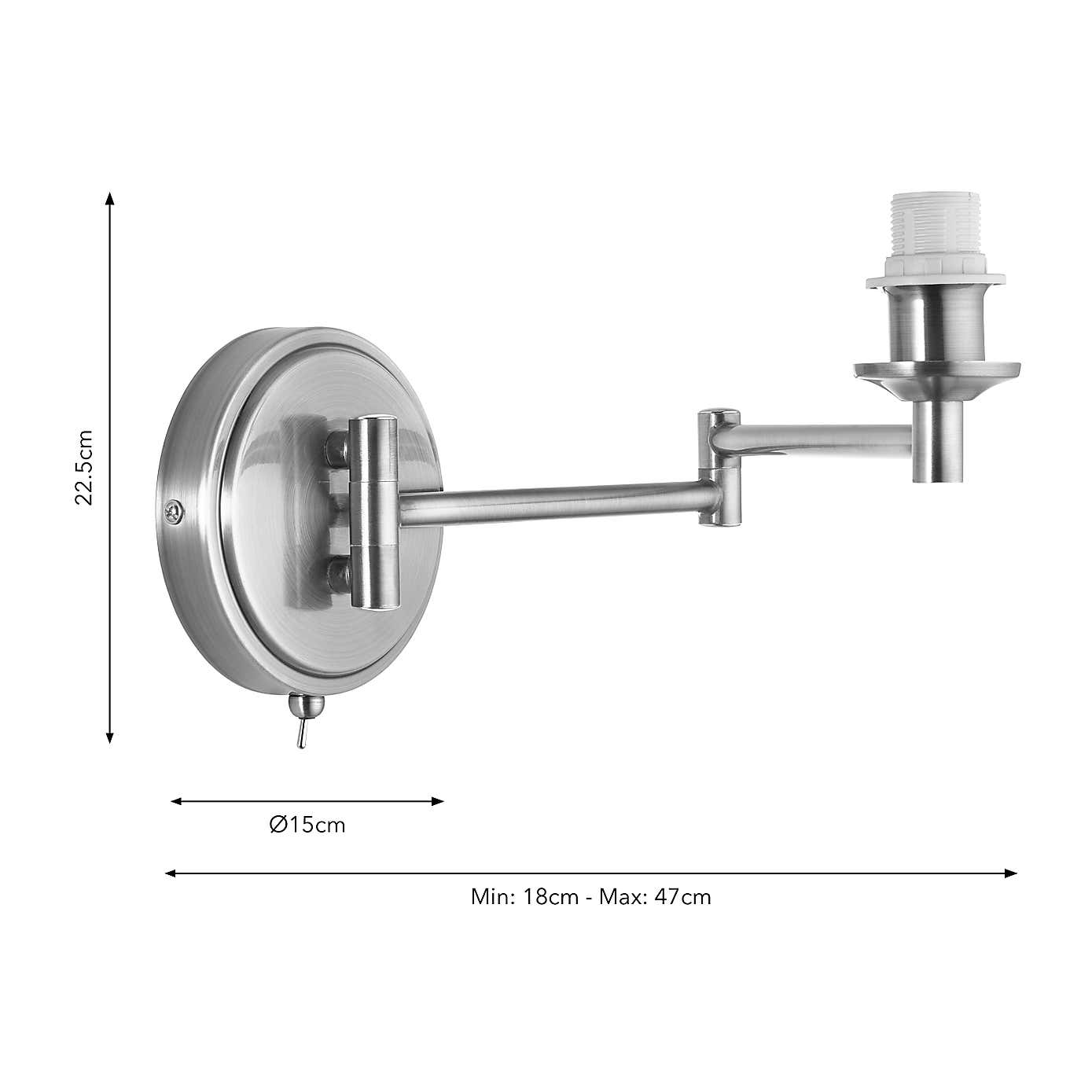 Preston Industrial Wall Light Fitting