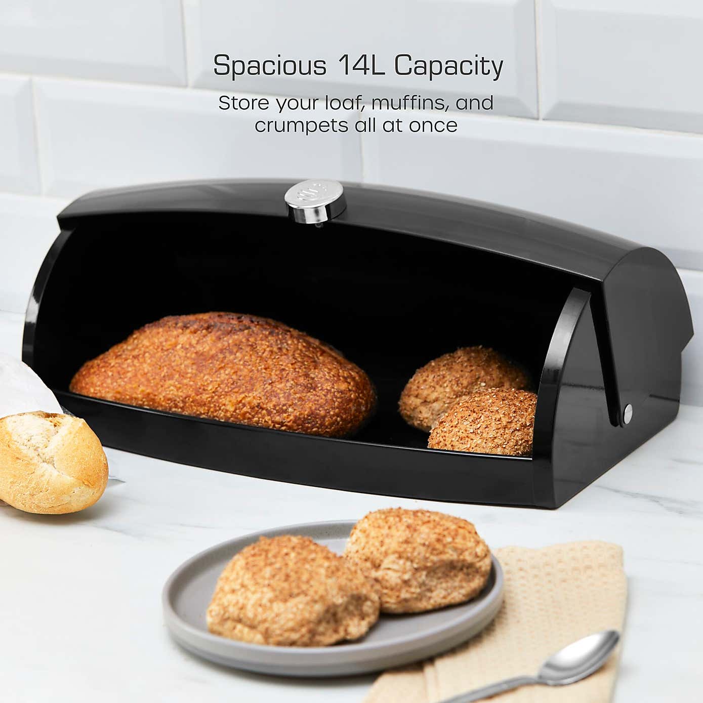 Swan Townhouse Bread Bin