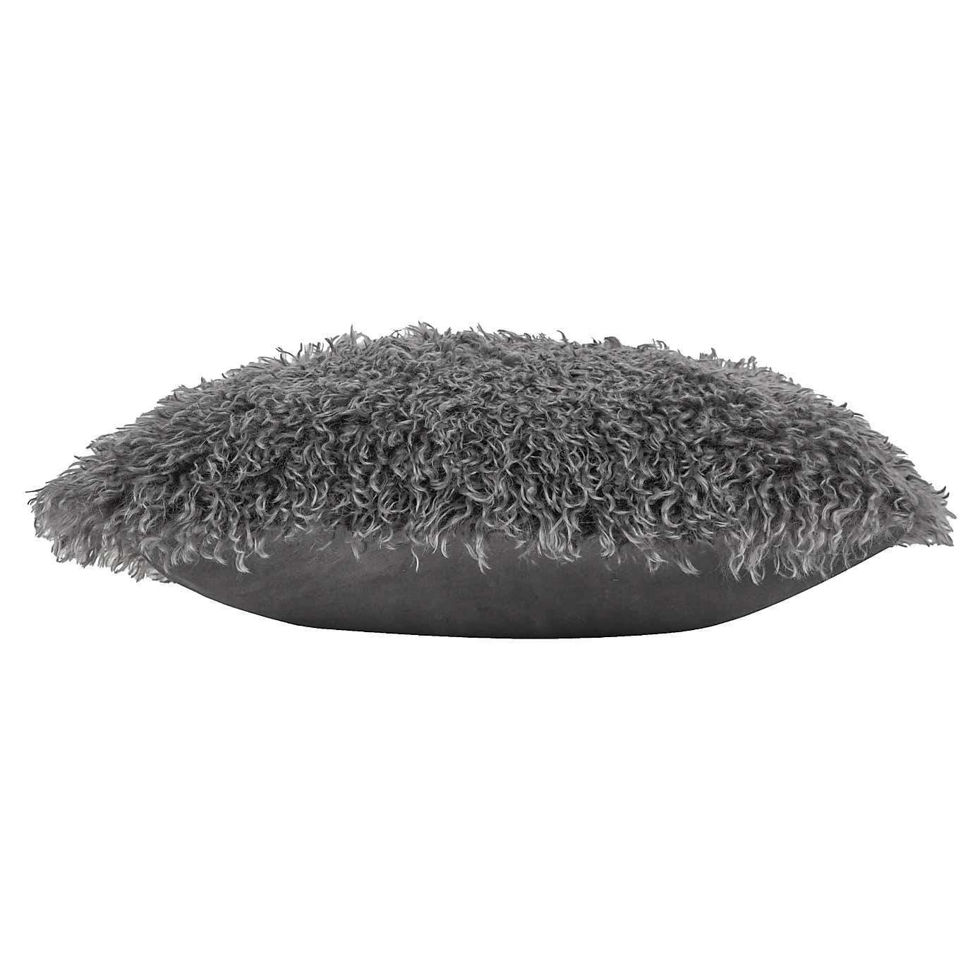 Rowan Faux Fur Square Cushion