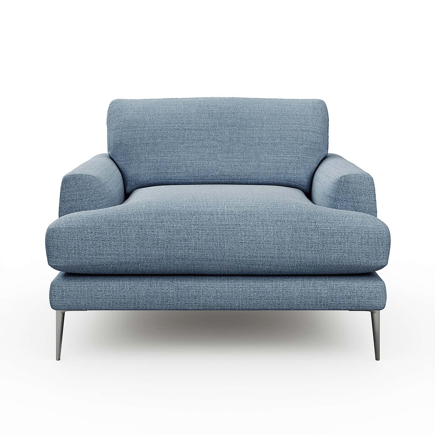 Lawson Chunky Tonal Weave Snuggle Chair