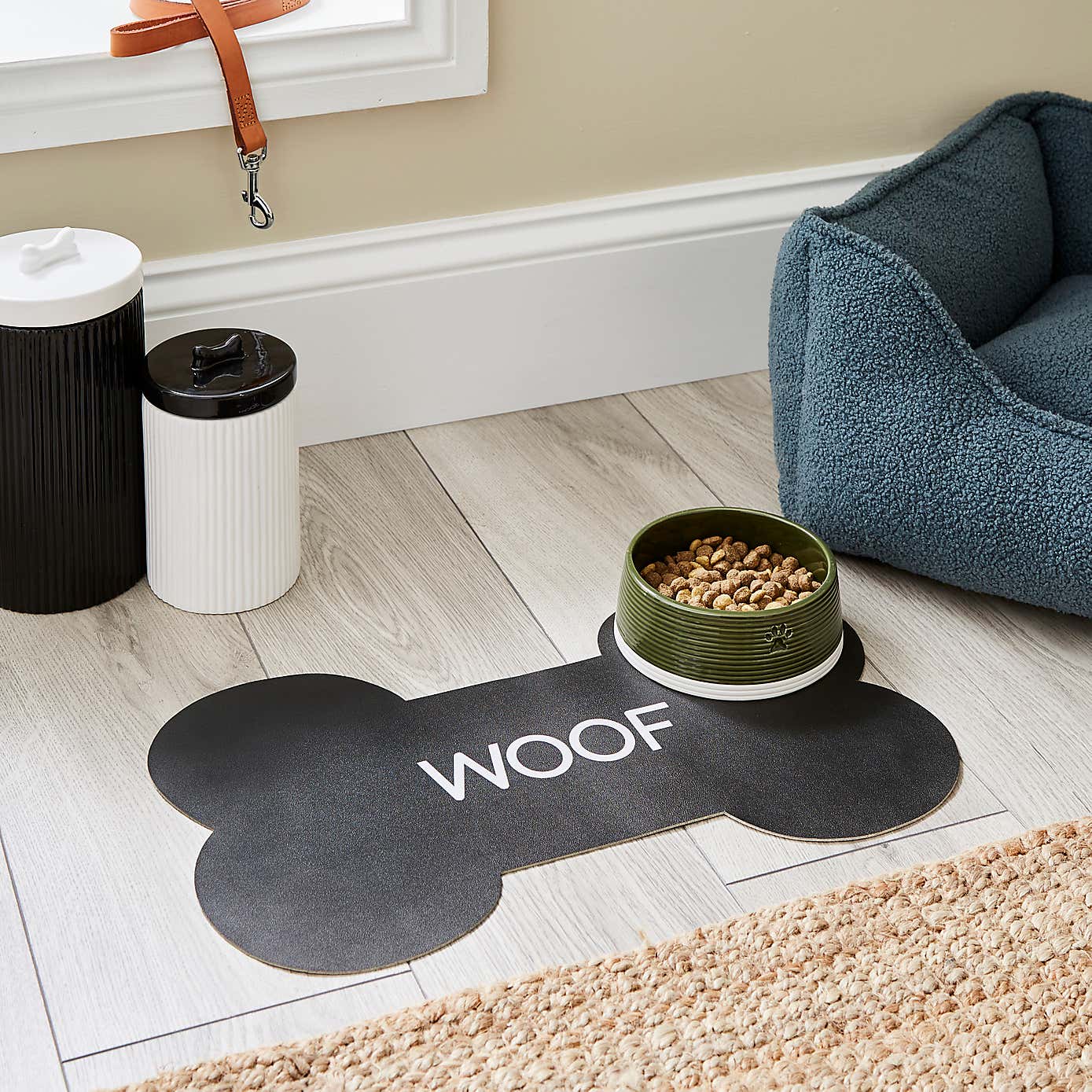 Bone Pet Feeding Mat