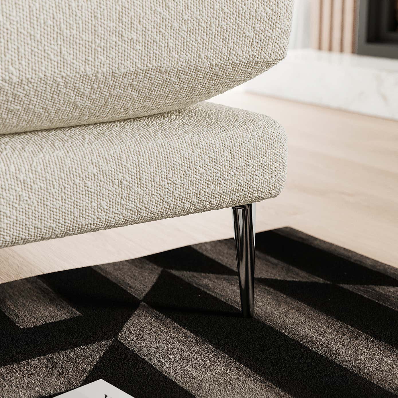 Tonal Boucle Fabric Sample